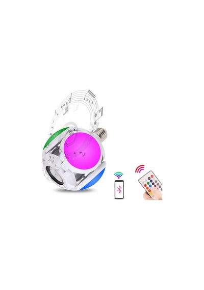 Bluetooth Hoparlör Müzik Çalar Kumandalı Ayarlanabilir Rgb Renkl
