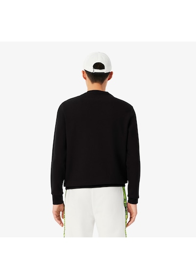 Lacoste Sh4767 Erkek Sweatshirt Siyah