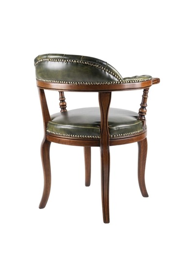 Majesta Classic Ahşap Sandalye Yeşil