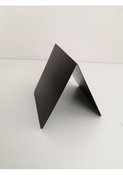 10 Adet Silinebilir Karatahta Siyah Etiket İsimlik10x10 Cm