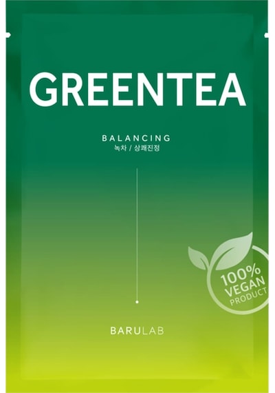 Barulab The Clean Vegan Mask Green Tea - Yeşil Çaylı Vegan Maske