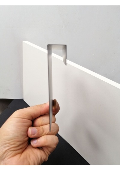 10 Adet Silinebilir Karatahta Siyah Etiket 10 x 10 CM Ahşap Raflar