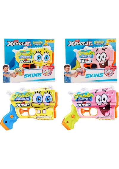 X-shot Jr. Spongebob Squarepants Fast Fill Skins Su Tabancası