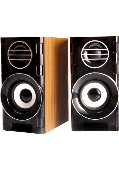 Concord C-8007 Usb Ahşap Desen Pc Hoparlör Subwoofer Ses Sistemi