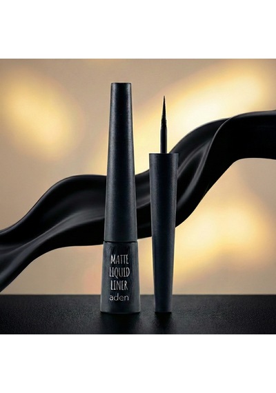 Aden Matte Liquid Liner - Mat Likit Eyeliner Black Siyah Diğer
