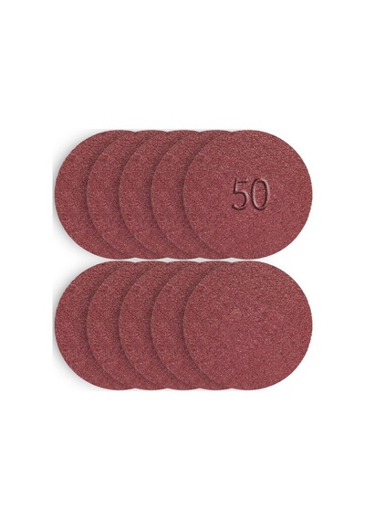 50 Adet Cırt Zımpara Matkap Spiral 115 Mm Daire Zımpara Ahşap Metal Zımparası 240 Kum