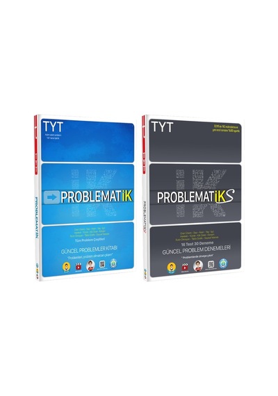 Tyt Problematik + Tyt Problematiks Soru Bankası 2 Kitap - Tonguç