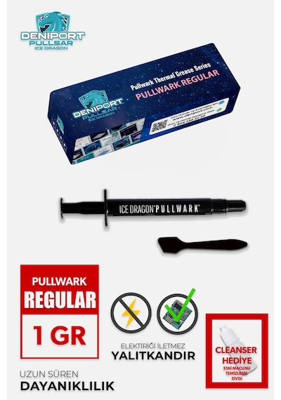 Pullsar Pullwark Regular 1 Gr 20w/m-k Termal/thermal Macun