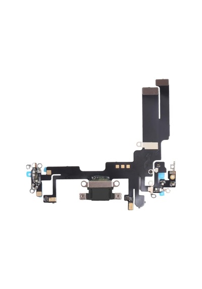 Apple Uyumlu iPhone 14 Şarj Soketi Şarj Bordu Flex Soket Kısmı Siyah İnd01070