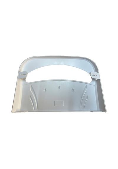 A Form Klozet Kapak Örtüsü Dispenseri Aparatı - 40x5x29 Cm. - Beyaz - Plastik - Duvara Monte