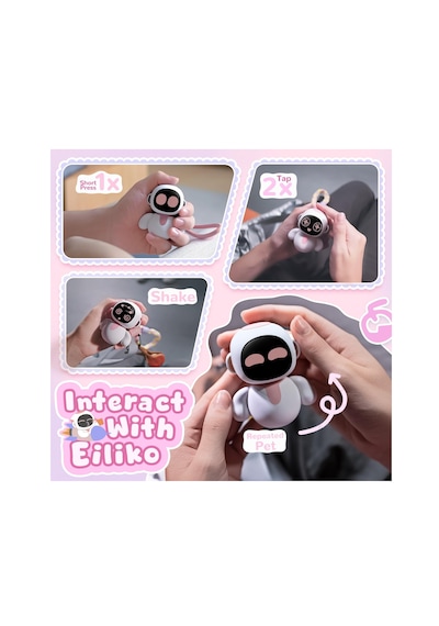 Eiliko Yapay Zeka Robotu - Pembe