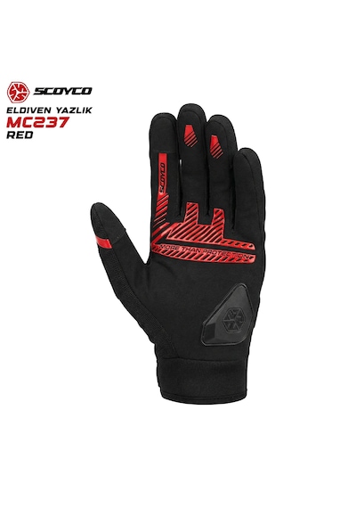 Scoyco Mc237 Yazlık Eldıven Kırmızı-sıyah