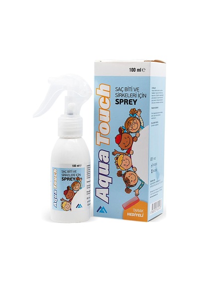 Aqua Touch Saç Biti ve Sirkeler İçin Sprey 100 ML + Tarak