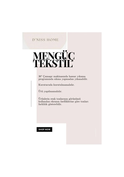 Merve 2 Parça Tek Kişilik Yatak Örtüsü Ekru