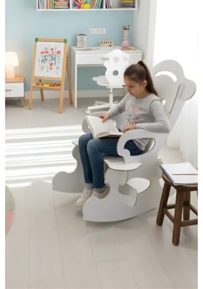 Arion Sandalye %100 Mdf Kalitesi Sallanabilir Beyaz Renk Çok Renkli Arion Sandalye %100 Mdf Kalitesi Sallanabilir Beyaz Renk Çok Renkli