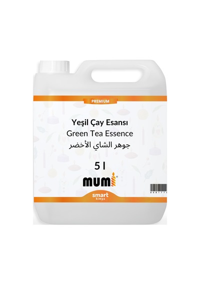 Premium Yeşil Çay Mum Esansı 5 Litre