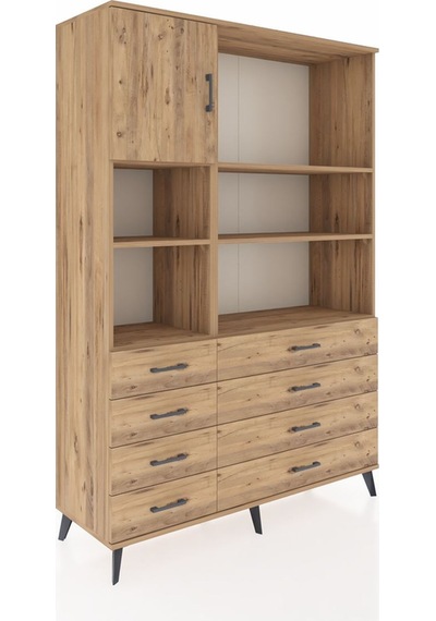 Hyperion Dolap 7 Raflı 8 Çekmeceli Tek Kapaklı 132x44x195 Çam-çam/çam Atlas Çam/atlas Çam Hyperion Dolap 7 Raflı 8 Çekmeceli Tek Kapaklı 132x44x195 Çam-çam/çam Atlas Çam/atlas Çam