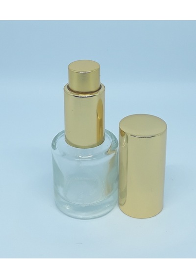 Boş Parfüm ve Kolonya Şişesi 7 ML 10 Adet Boş Cam Sarı Metal Sprey Şişe