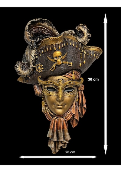 Korsan Duvar Mask 20x30 Cm