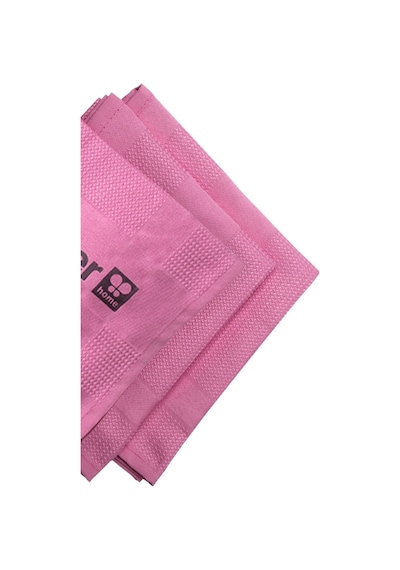 Silver Home Mikrofiber Dekoratif Cam Bezi Pembe 3'lü 42 x 68 CM