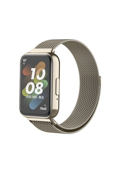 Samsung Uyumlu Galaxy Fit 3 Zore Krd-01 Metal Kordon