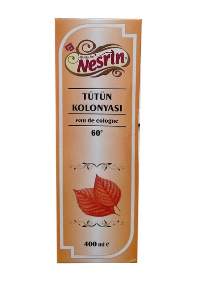 Tütün Kolonyası 60 Derece Kutulu Pet Şişe 400 Ml