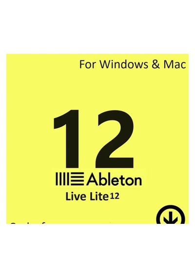 Ableton Live Lite 12 - 1 Cihaz Ömür Boyu Abonelik Windows/mac