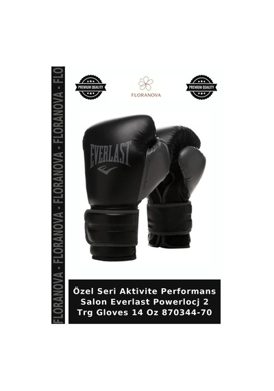 Özel Seri Aktivite Performans Salon Everlast Powerlocj 2 Trg Gloves 14 Oz 870344-70 Çok Renkli