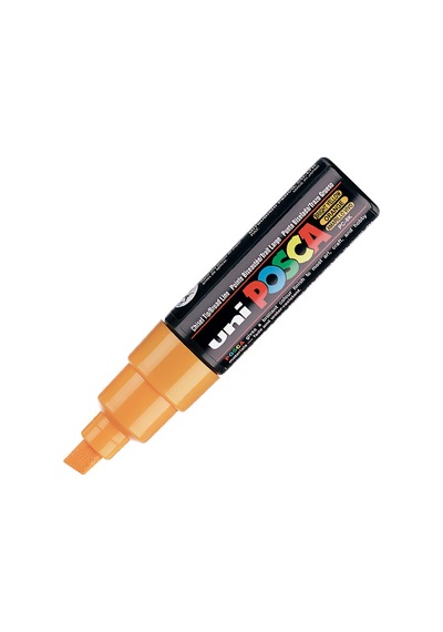 Uni Pc-8K Posca Boyama Markörü 8 Mm Kesik Uç Parlak Sarı