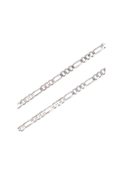 Agakulche Figaro Zincir 4,7 Mm Gümüş Kolye