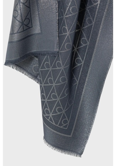 Calvin Klein Bayan Şal Lv04f8062g 11z Lacivert Lacivert