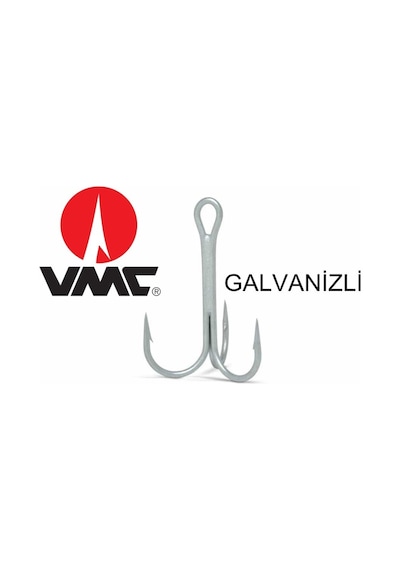 VMC-8527-PS-1/0 GALVANİZLİ 3,LÜ İĞNE 1 PAKET 2 ADET