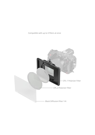 Smallrig 4409 Lıte Ayarlanabilir Kelepçeli Mat Kutu
