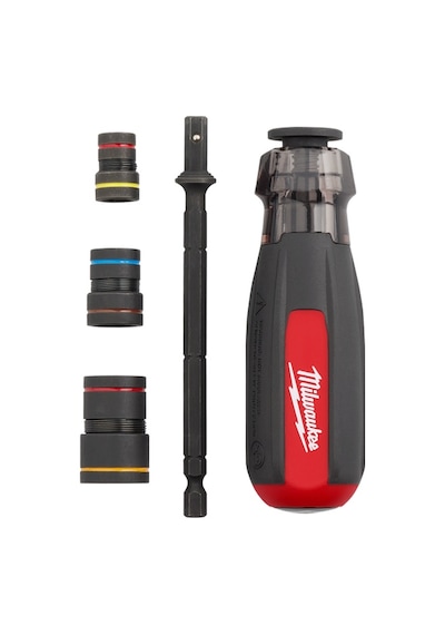 Milwaukee Shockwave 6 İn 1 Manyetik Lokma Tornavida Seti - 4932498179