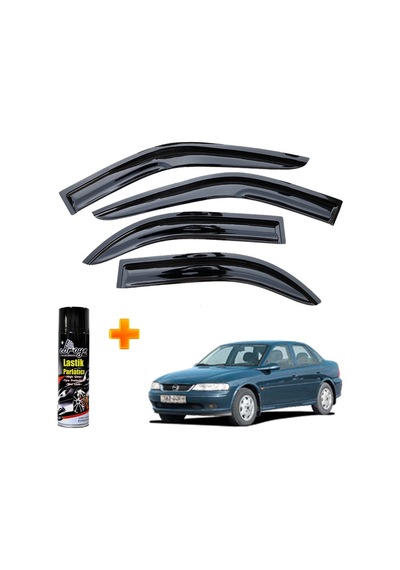Opel Vectra B Mügen Cam Rüzgarlığı 1995-2002 Arası 4 Lü Takım +500ml Lastik Parlatıcı
