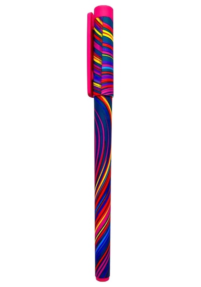 Elite Oil Gel Series Inks Pen - Tükenmez Kalem, Gel Kalem Renkli - Premium Collection - 1 Adet Çok Renkli