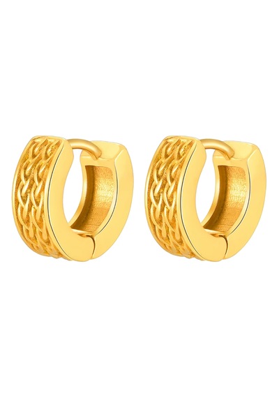 Omark Cotton İnca Gold Küpe Altın