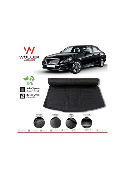 Mercedes E W212 Bagaj Havuzu 2006 2016 Arası 3D Wöller Ultraflex