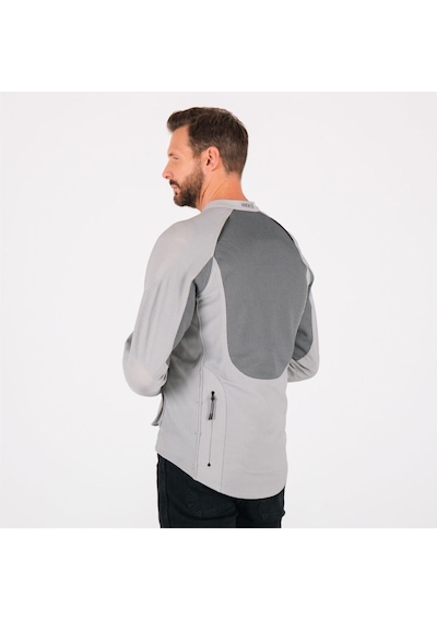 Knox Tor Duo Korumalı Motosiklet Montu Gri