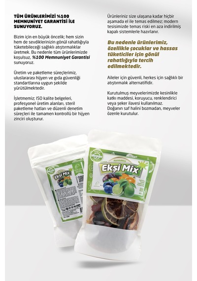 Kurutulmuş Ekşi Mix 60 G