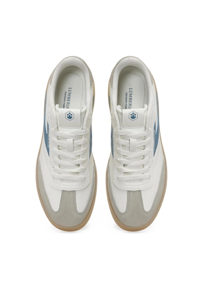 Lumberjack Terry Pu 6fx Beyaz Erkek Sneaker 000000000102157254 Beyaz-mavı
