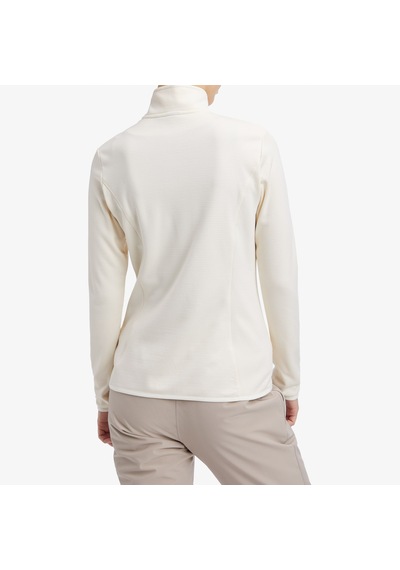 Mckinley Andrea Half Zip Uzun Kollu Kadın Krem Üst 424810 Krem