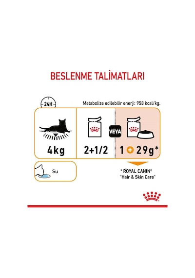 Royal Canin Hair & Skin Gravy Yetişkin Kedi Yaş Maması 12 X 85 Gr