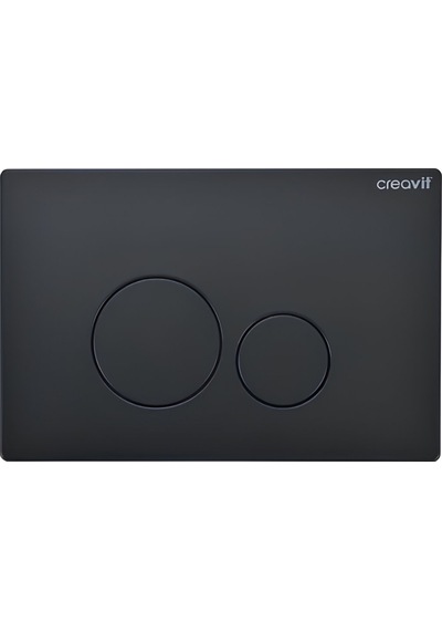Creavit Terra Kömür Karası Gömme Rezervuar Seti 8 Cm Gr5001-gp9002.10-ms.ac50l.kkr Siyah