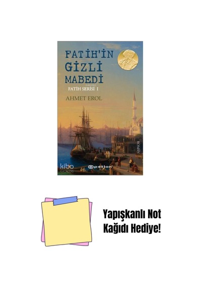 Fatih İn Gizli Mabedi + Yapışkanlı Not Kağıdı