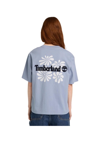 B0a5rxmb881-r Timberland Graphic Short Sleeve Tee Kadın T-shirt Mavi B0a5rxmb881-r Mavi