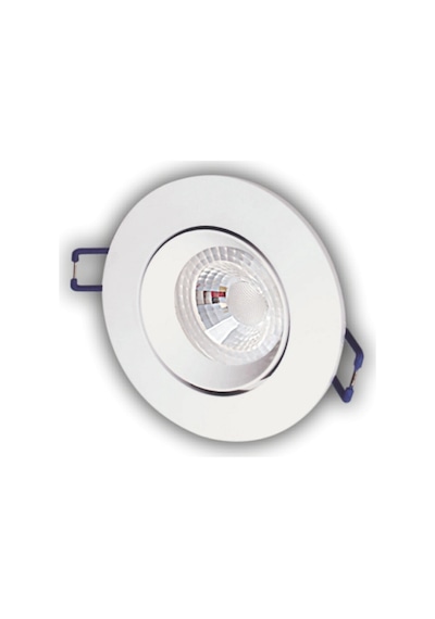 1 Adet Cata Ct 5256 Safir Beyaz Kasa 8w Sıva Altı Led Spot Gün Işığı 3200k Renkli