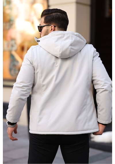 Mero Life Outdoor Kapüşonlu Su Ve Rüzgar Geçirmez Kapitone Içi Kürklü Elyaf Dolgulu Taş Rengi Kalın Softshell Mont Taş Mero Life Outdoor Kapüşonlu Su Ve Rüzgar Geçirmez Kapitone Içi Kürklü Elyaf Dolgulu Taş Rengi Kalın Softshell Mont Taş
