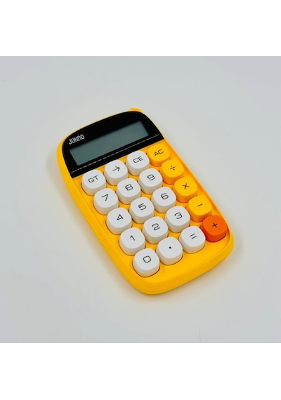 Zr734 Jn-660 Junno Sarı Hesap Makinesi