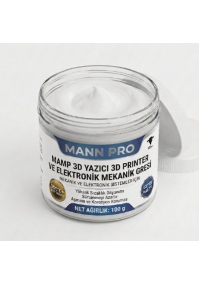 Mann Pro Yazıcı 3d Printer Ve Elektronik Mekanik Gresi 100 Gm